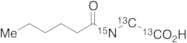 Hexanoyl Glycine-13C2,15N