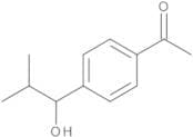 1-[4-(1-Hydroxy-2-methylpropyl)phenyl]ethanone