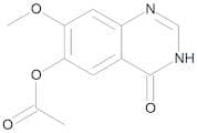 4-Hydroxy-7-methoxyquinazolin-6-yl Ester Acetic Acid