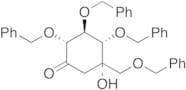 (2R,​3S,​4S,​5S) -5-Hydroxy-2,3,4-tris(phenylmethoxy)-5-[(phenylmethoxy)methyl]-cyclohexanone