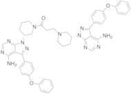 Ibrutinib Addition Adduct with (R)-1-(3-(4-Amino-3-(4-phenoxyphenyl)-1H-pyrazolo[3,4-d]pyrimidin-1…