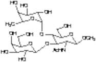 Lewis A Trisaccharide,  Methyl Glycoside
