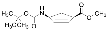 Methyl (1R,4S)-4-[[(1,1-Dimethylethoxy)carbonyl]amino]-2-cyclopentene-1-carboxylic Acid Ester