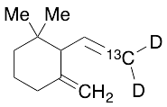 2-Ethenyl-1,1-dimethyl-3-methylenecyclohexane-D2,13C
