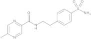 4-[beta-(5-Methylpyrazinyl-2-carboxamido)ethyl]benzene Sulfonamide