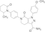 1-(4-Methoxyphenyl)-6-(4-(2-methyl-6-oxopiperidin-1-yl)phenyl)-7-oxo-4,5,6,7-tetrahydro-1H-pyrazol…