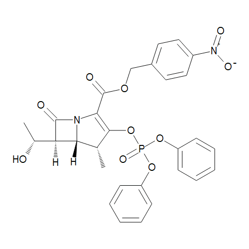 4-Nitrobenzyl (4R,5S,6S)-3-[(Diphenylphosphono)oxy]-6-[(R)-1-hydroxyethyl]-4-methyl-7-oxo-1-azabic…