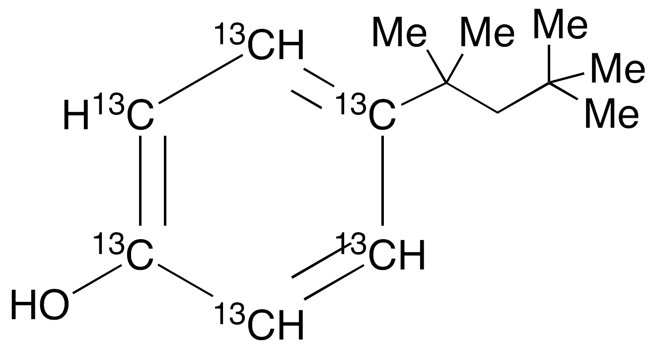 4-tert-Octylphenol-13C6