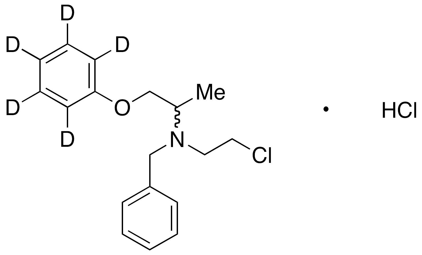 Phenoxybenzamine-d5 Hydrochloride