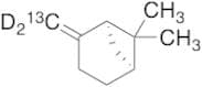 (S)-(-)-beta-Pinene-D2,13C