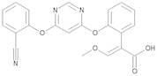 (E)-2-(2-((6-(2-Cyanophenoxy)pyrimidin-4-yl)oxy)phenyl)-3-methoxyacrylic Acid
