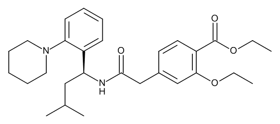 (S)-Repaglinide Ethyl Ester (Repaglinide Impurity)