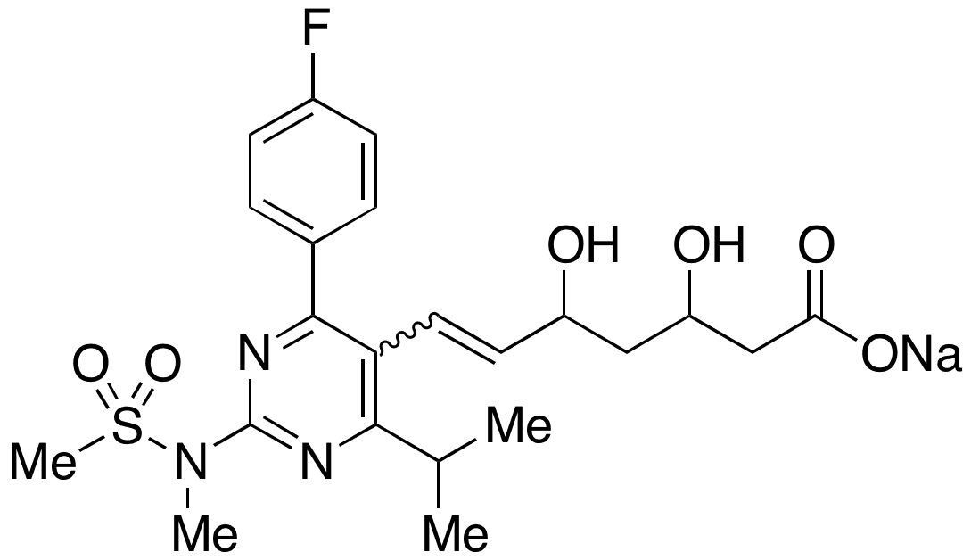 rac-Rosuvastatin Sodium Salt (E/Z Mixture)
