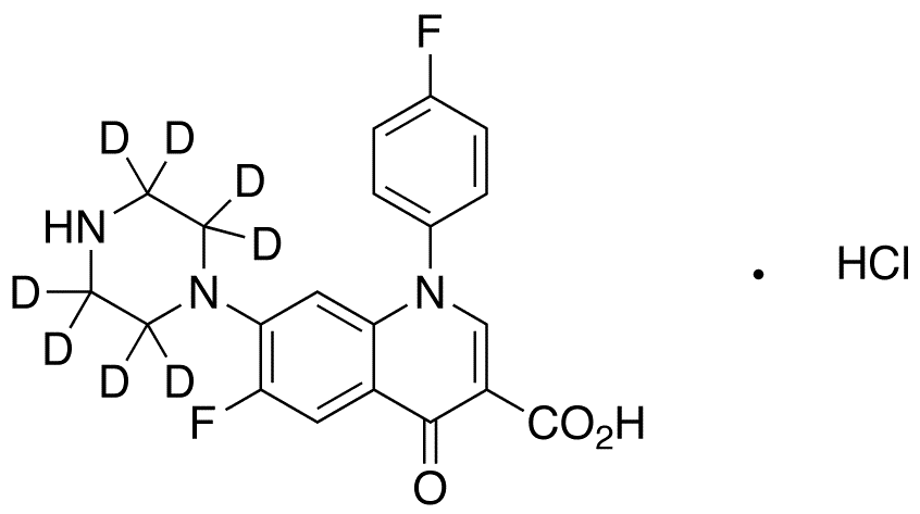 Sarafloxacin-d8 Hydrochloride