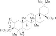 (3beta)-3-(Sulfooxy)olean-12-en-28-oic Acid-d3