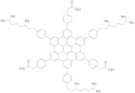 2,8,14-Tris[4-(3,7-dimethyloctyl)phenyl]-5,11,17-tris(4’-ethylacetatephenyl)-hexa-peri-hexabenzoco…