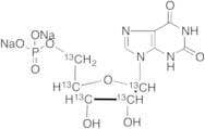 5'-Xanthylic Acid-13C5  Disodium Salt