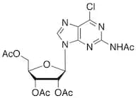 2-Acetamido-6-chloro-9-(2’,3’,5’-tri-O-acetyl-Beta-D-ribofuranosyl)purine