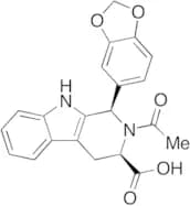 (1R,3R)-2-Aacetyl-1-(1,3-benzodioxol-5-yl)-2,3,4,9-tetrahydro-1H-pyrido[3,4-b]indole-3-carboxylic …