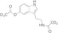 N-[2-[5-(Acetyloxy)-1H-indol-3-yl]ethyl]acetamide-D6