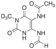5-Acetylamino-6-formylamino-3-methyl-d3-uracil