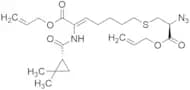 Allyloxy-2-azido-3-oxopropyl)thio Cilastatin Derivative