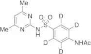 N-Acetyl Sulfamethazine-d4