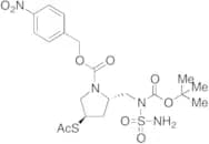 (2S,4R)-4-(Acetylthio)-2-[[(aminosulfonyl)[(1,1-dimethylethoxy)carbonyl]amino]methyl]-1-pyrrolidin…