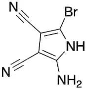 2-Amino-5-bromo-3,4-di-cyanopyrole