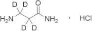 3-Aminopropionamide-2,2,3,3-d4 HCl