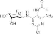 N-[4-Amino-2-chloro-6-[(2-deoxy-2-fluoro-Beta-D-arabinopyranosyl)amino]-5-pyrimidinyl]-formamide