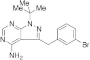 4-Amino-1-tert-butyl-3-(3-bromobenzyl)pyrazolo[3,4-d]pyrimidine