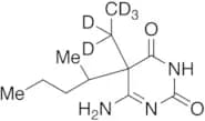6-Amino-5-ethyl-5-(1-methylbutyl)-2,4(3H,5H)-pyrimidinedione-d5