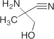 2-Amino-2-hydroxymethylpropionitrile