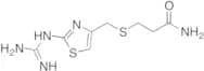 3-[[[2-[(Aminoiminomethyl)amino]-4-thiazolyl]methyl]thio]propanamide