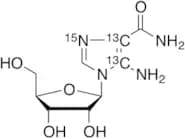 5-Aminoimidazole-4-carboxamide-1-Beta-D-ribofuranoside-13C2,15N