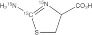 rac 2-Aminothiazoline-4-carboxylic Acid-13C,15N2