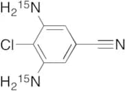 3,5-Diamino-4-chlorobenzonitrile-15N2
