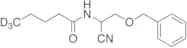 3-Benzyloxy-Alpha-(N-butyryl-d3)-aminopropionitrile