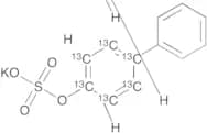 4-Biphenylyl-13C6 Sulfate Potassium Salt