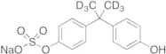 Bisphenol A Monosulfate Sodium Salt-d6 (90%)