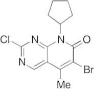 6-Bromo-2-chloro-8-cyclopentyl-5-methylpyrido-[2,3-d]pyrimidin-7(8H)-one
