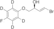 (2S,3E)-4-Bromo-1-(4-fluorophenoxy)-3-buten-2-ol-d4