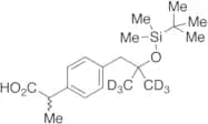 rac 2-(tert-Butyldimethylsilyloxy) Ibuprofen-d6