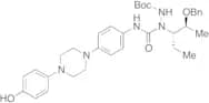tert-Butyl 2-((2S,3S)-2-(Benzyloxy)pentan-3-yl)-2-((4-(4-(4-hydroxyphenyl)piperazin-1-yl)phenyl)ca…
