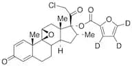 21-Chloro-17Alpha-[(2-furanylcarbonxyl-d3)oxy]-9Beta,11Beta-oxido-16Alpha-methylpregna-1,4-diene-3…