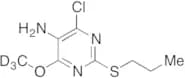 4-Chloro-6-methoxy-2-(propylthio)-5-pyrimidinamine-d3