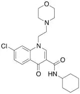 7-Chloro-N-cyclohexyl-1,4-dihydro-1-[2-(4-morpholinyl)ethyl]-4-oxo-3-quinolinecarboxamide