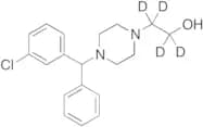 4-(p-Chloro-alpha-phenylbenzyl)-1-piperazineethanol-d4