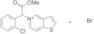 5-[1-(2-Chlorophenyl)-2-methoxy-2-oxoethyl]thieno[3,2-c]pyridinium Bromide